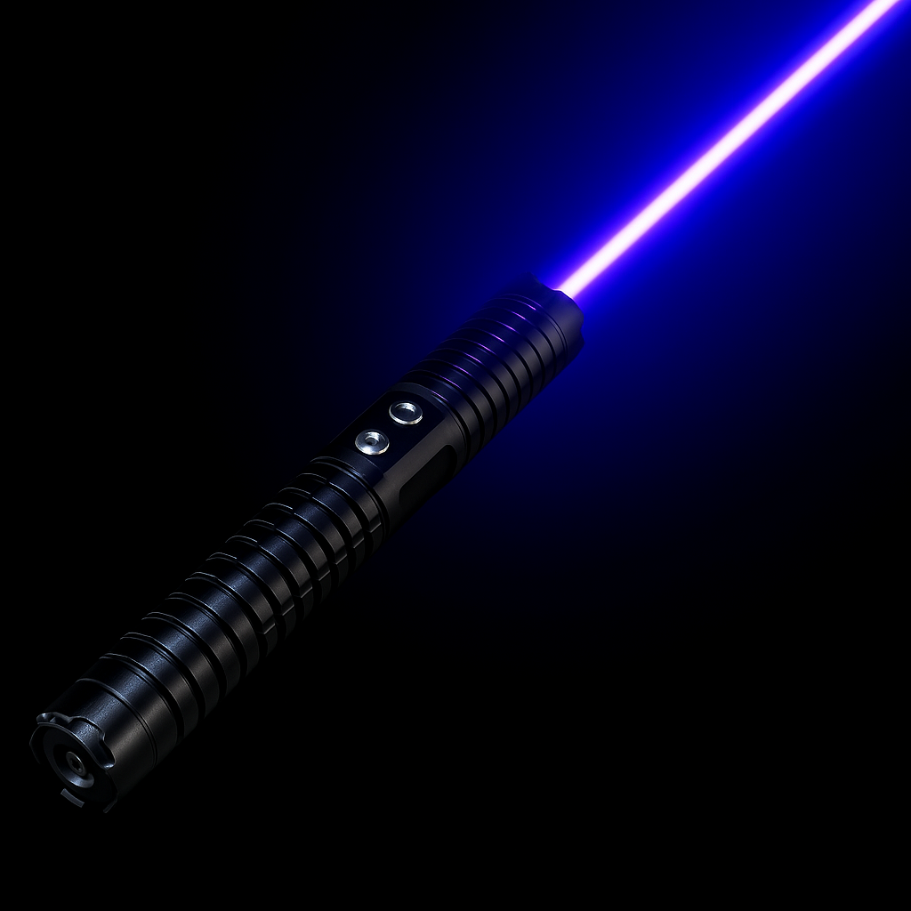 Laser Ficklampa Blå Stråle Taktisk Utomhus Ficklampa Carvallo