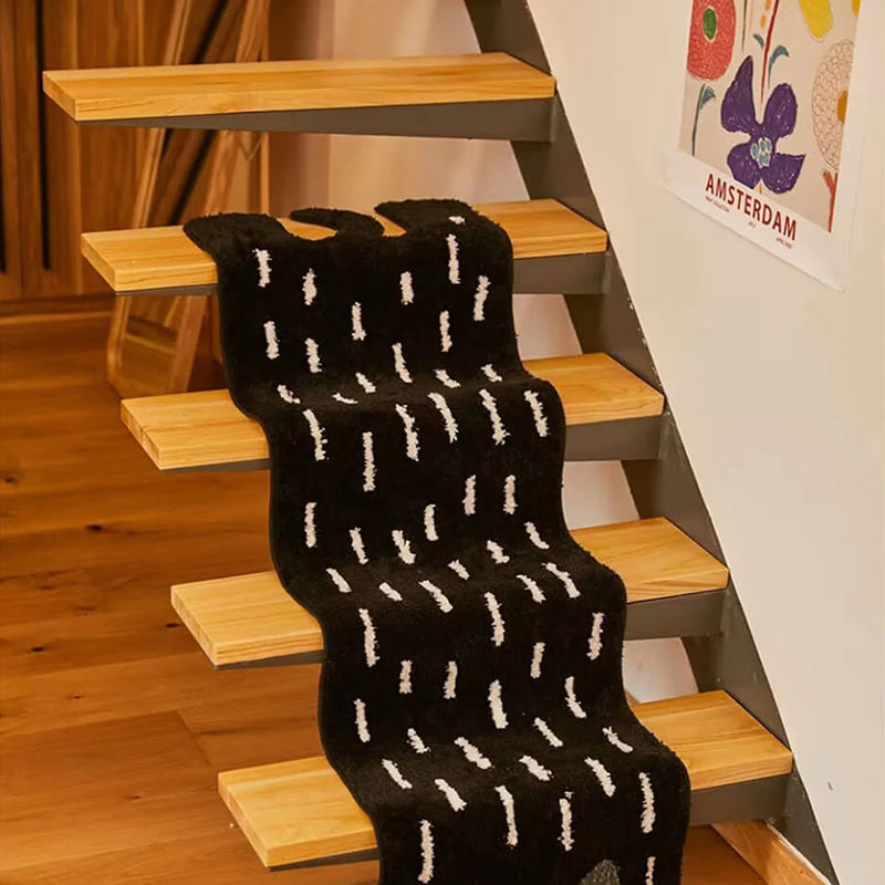 PurrPath - Lång matta och entrématta med katt-tema med söta ansiktsdesigner Carvallo