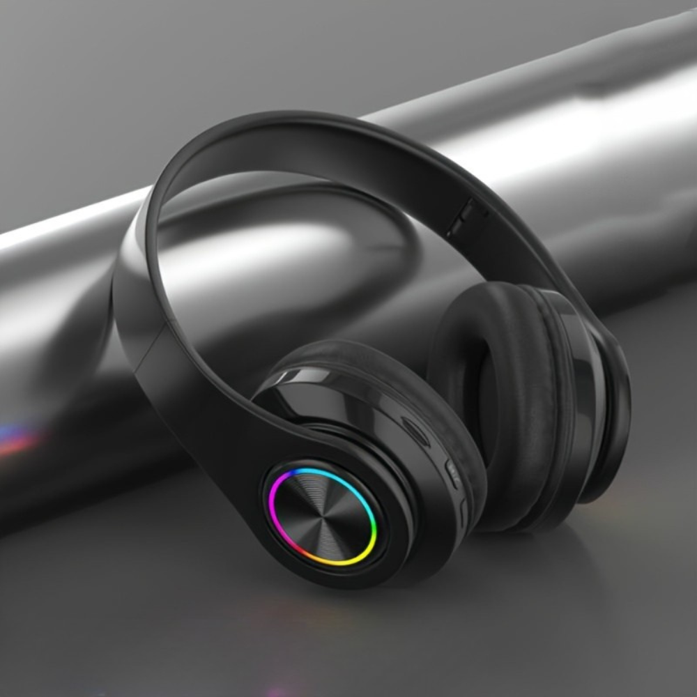 Huvlurar Trådlösa Över Örat med LED-belysning Carvallo