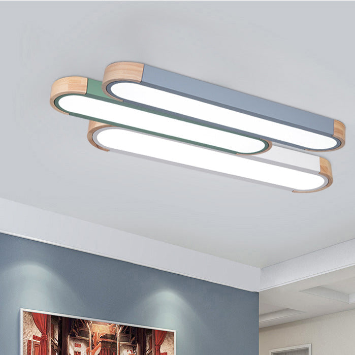 Oval LED infälld taklampa MILA Sverige