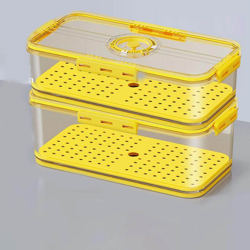 Kylskåpsförvaring – Platsbesparande förvaring för ett snyggt och fräscht kylskåp MILA Sverige