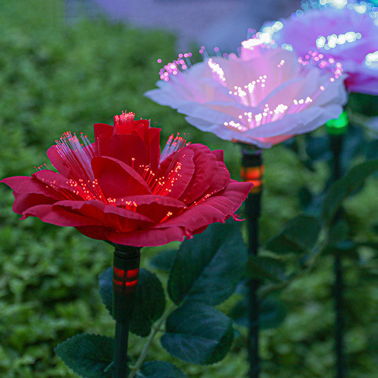 Solar rostfritt stål LED marklampa för trädgård MILA Sverige