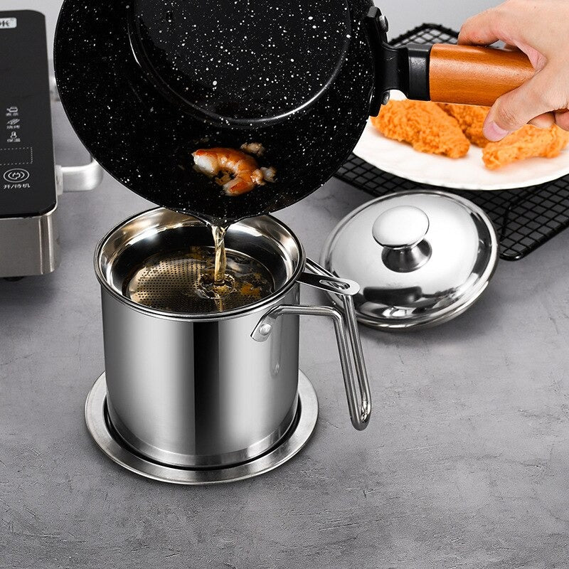 Oljefilter Pot-Kitchen-Hemnix-Linjehandtag (bricka)-Hemnix