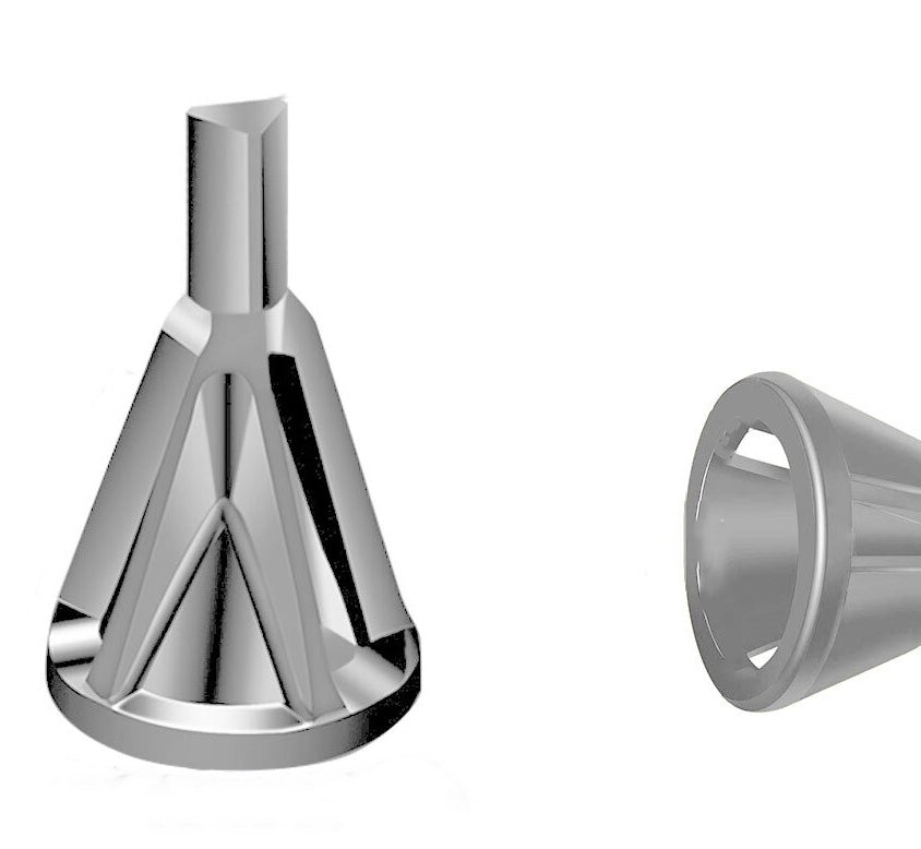 Skruvfräsning Avfasningsverktyg-Tools-Hemnix-3 spår Silver-Hemnix