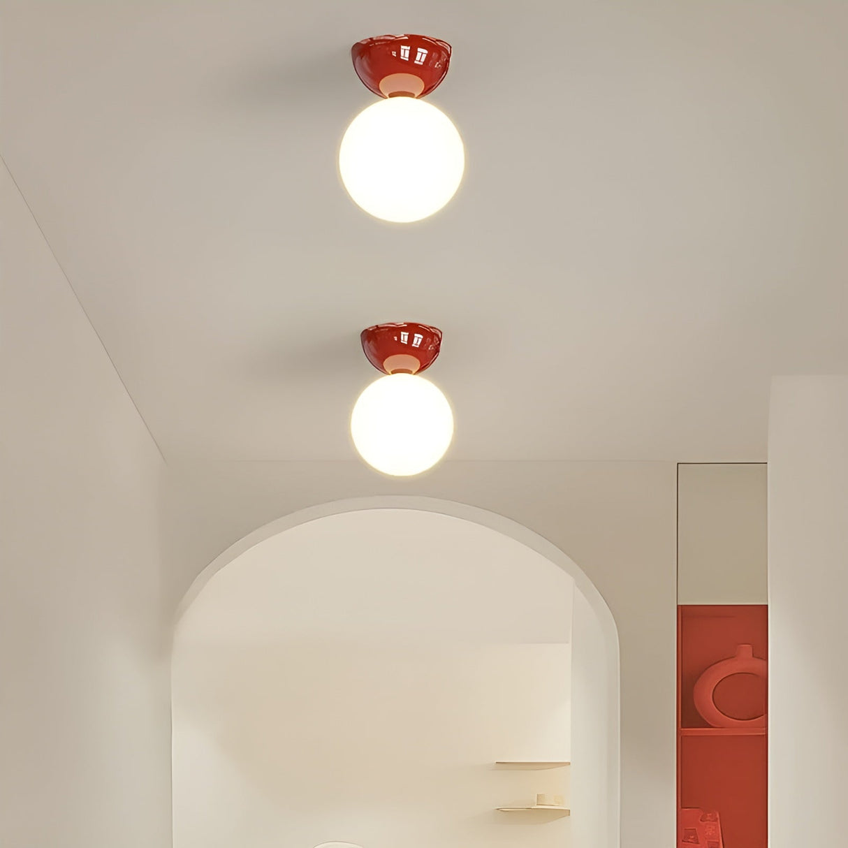 DomeAura Light - Modern taklampa med flush mount Carvallo