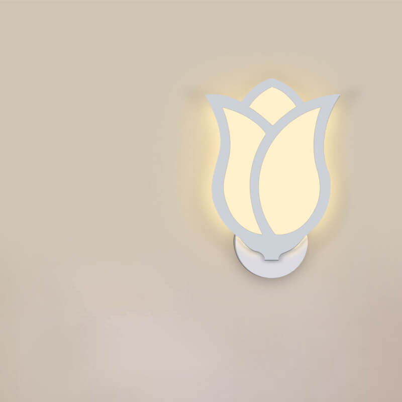 RoséGlow - Kreativ rosdesign LED vägglampa för en mysig atmosfär Carvallo