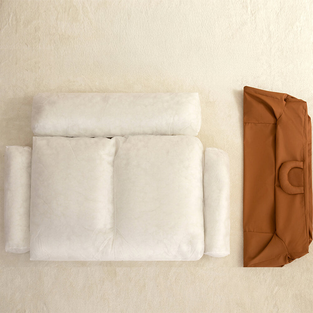 Elevated Pet Sofa Bed Stilig Vattentät Ergonomisk Komfort Carvallo