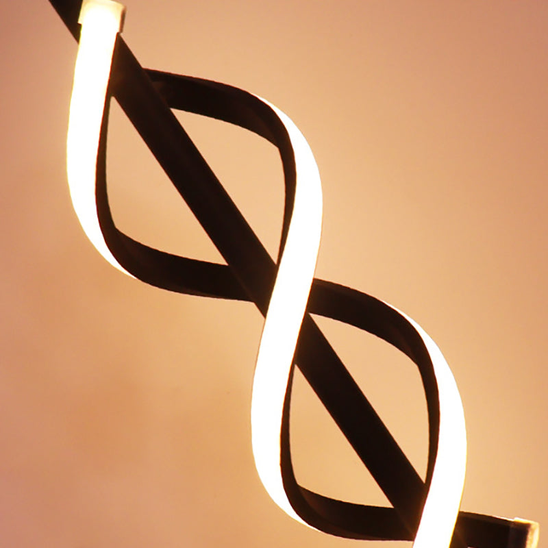 Nordic Dual Spiral LED-lampa – modern järnremsdesign MILA Sverige