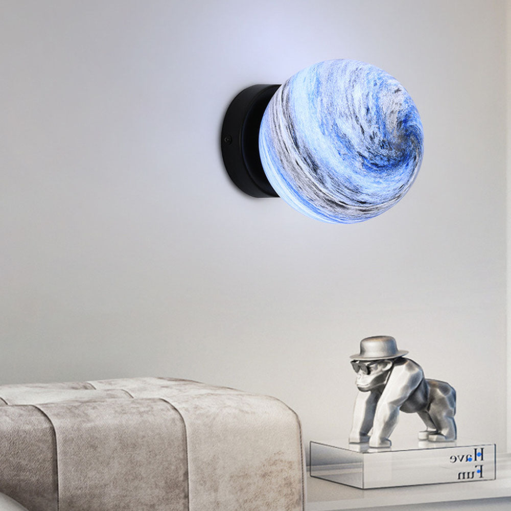 Glaskupol Lampa Modern Globe Armatur Carvallo