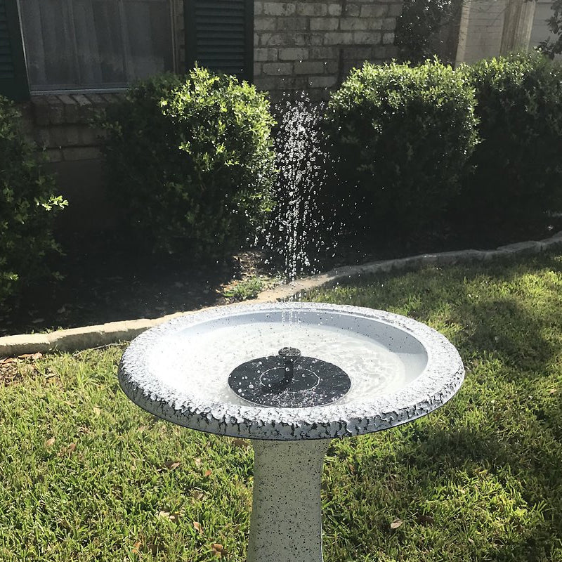 Mini solardriven vattenfontän Carvallo