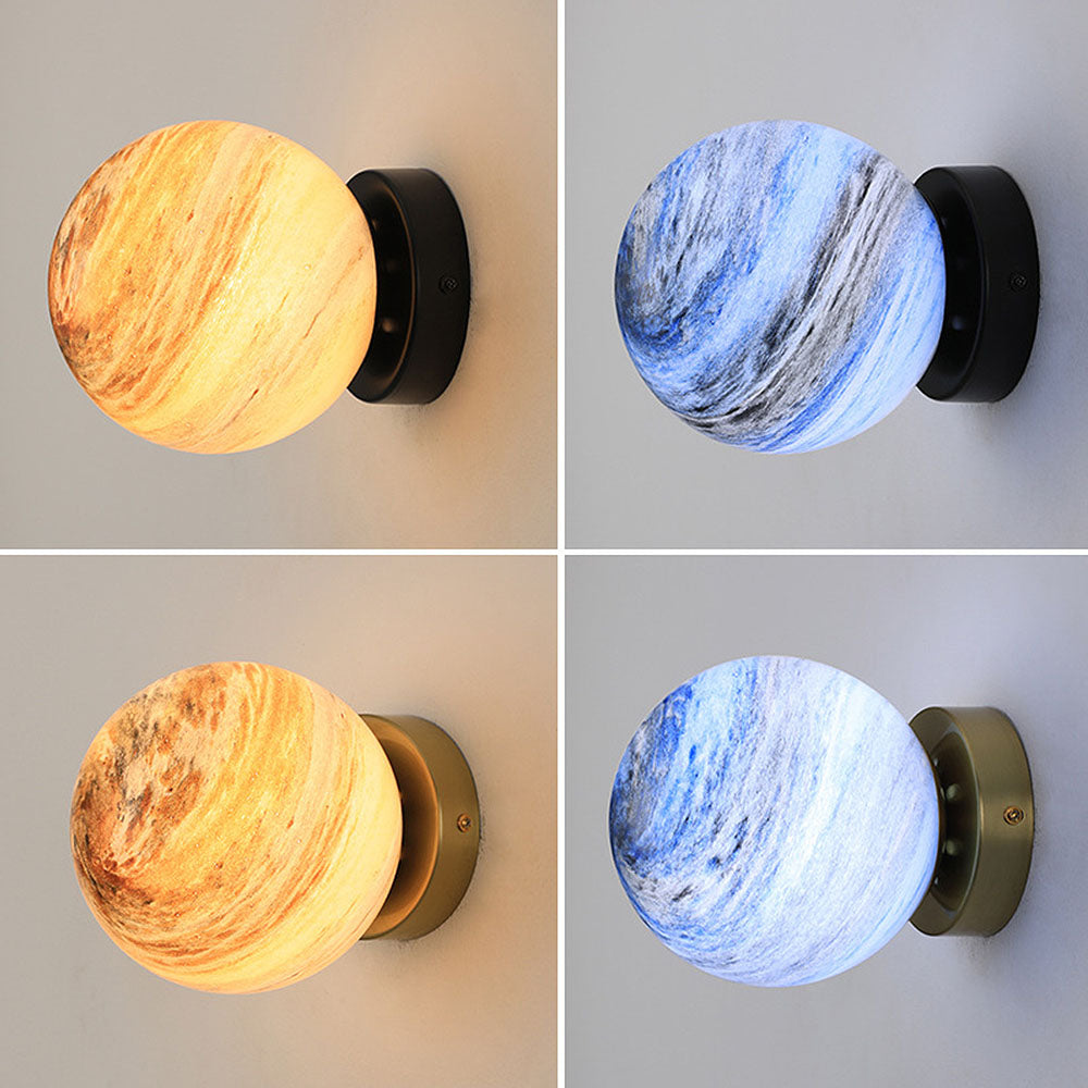 Glaskupol Lampa Modern Globe Armatur Carvallo