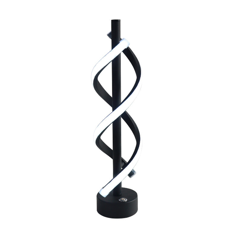 Nordic Dual Spiral LED-lampa – modern järnremsdesign MILA Sverige