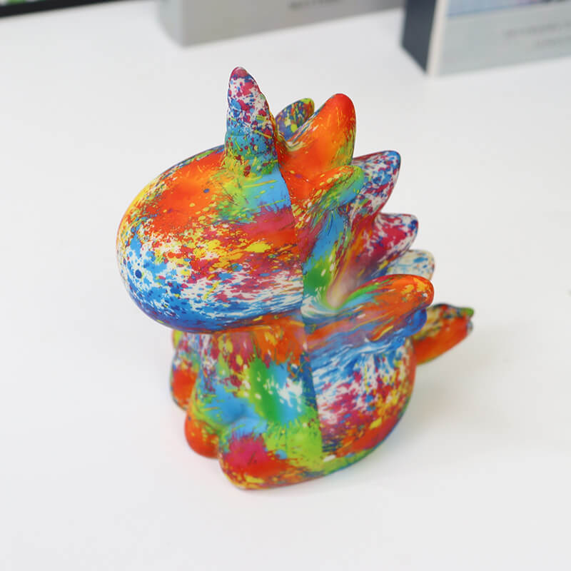 UnicornGlow | Handmålad 3D-tryckt LED-nattlampa MILA Sverige