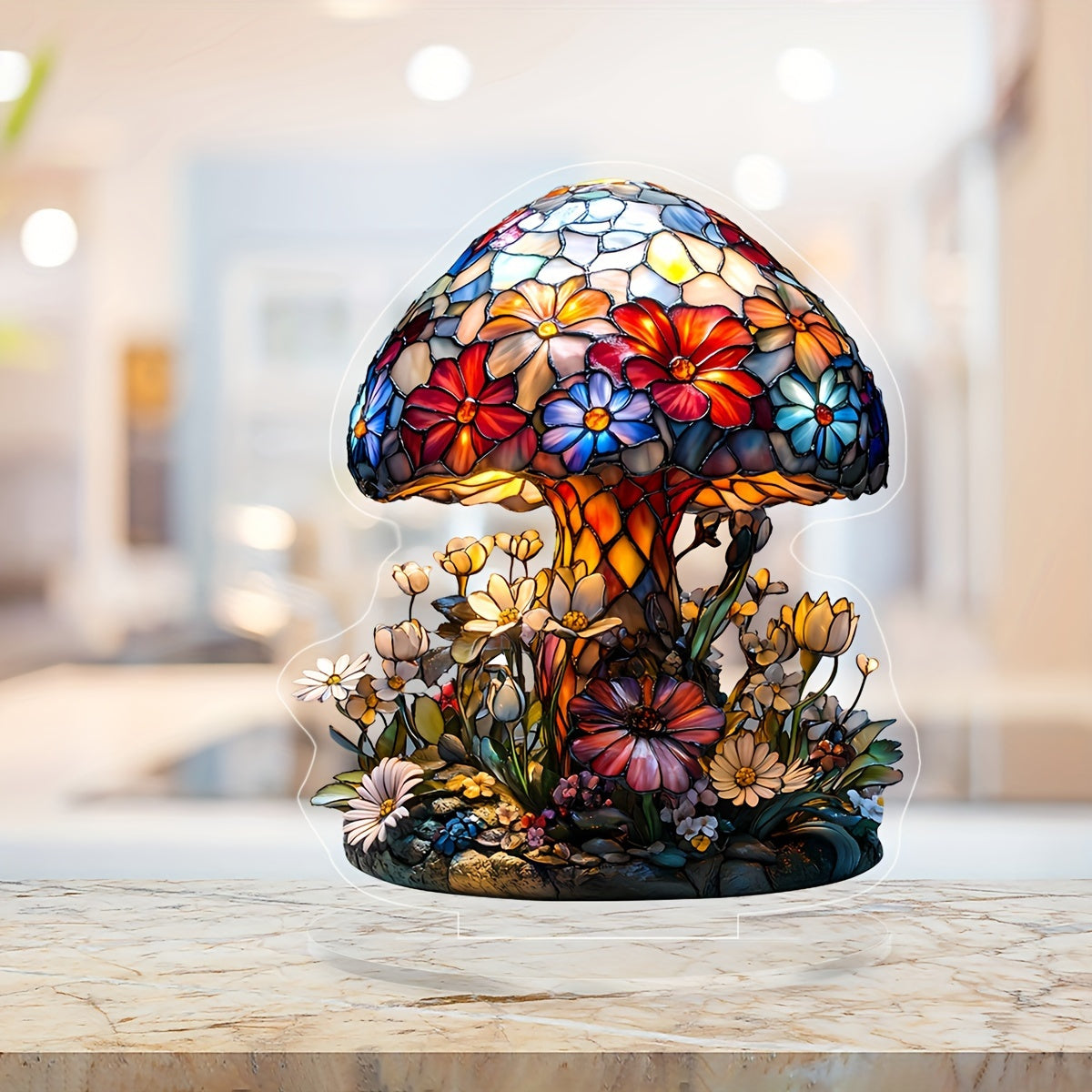 DecoLicht - Art Deco Akryl Svamp Bordslampa Carvallo