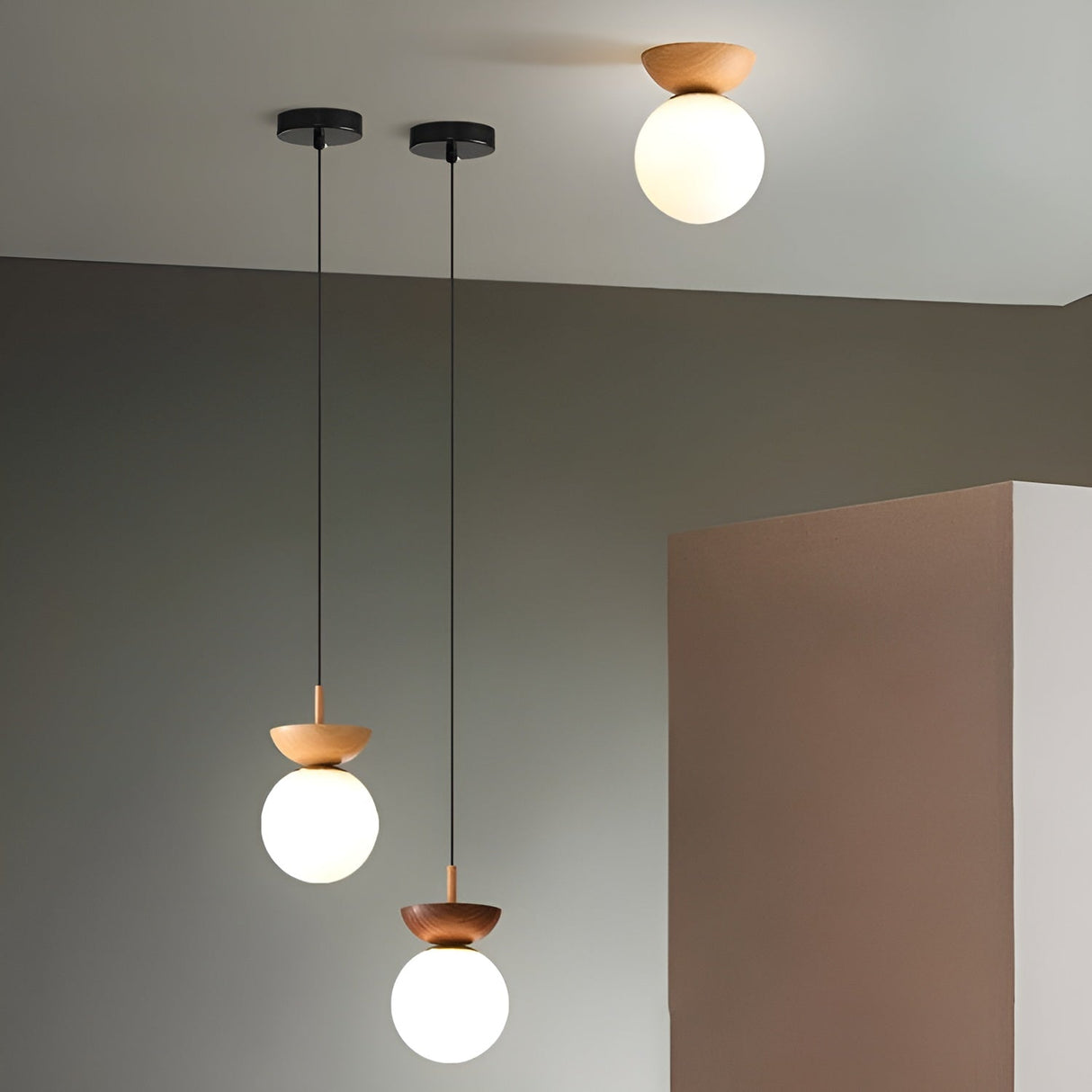 BalconyBloom Light - LED-taklampa i japansk stil Carvallo