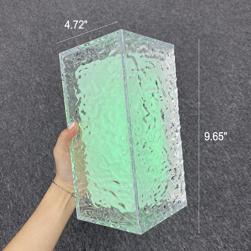 GlacierGlow LED-bordslampa – Isig elegans, fascinerande färger MILA Sverige