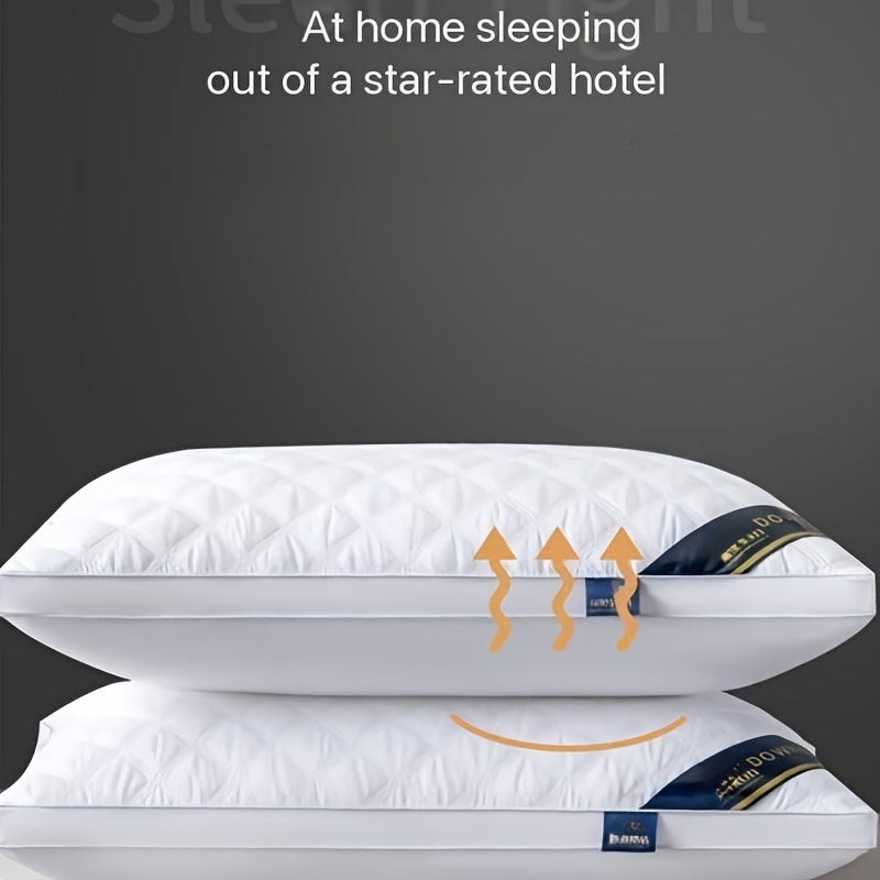 Sovkomfortset - 2 hypoallergena 3D-kuddar för hotellkvalitet sömn Carvallo