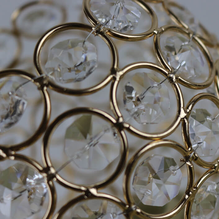 Lyxig kristallkula bordslampa – Elegant europeisk konstdesign MILA Sverige