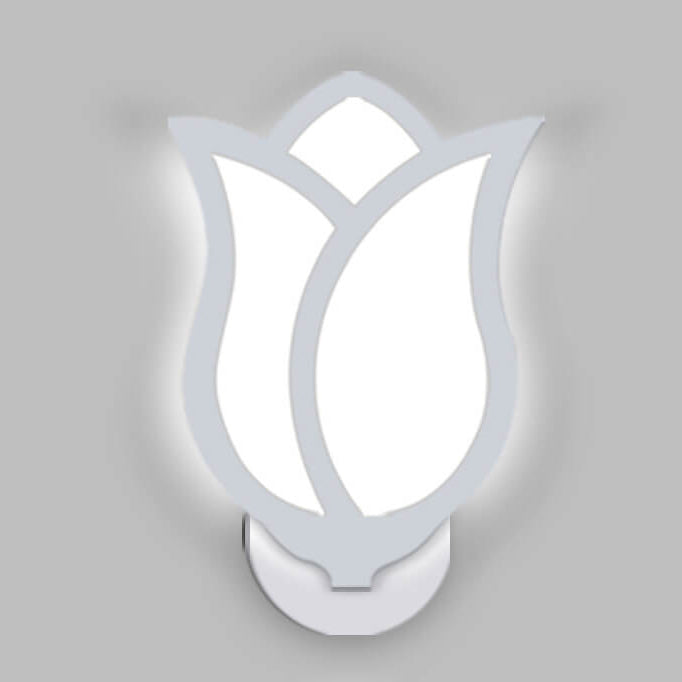 RoséGlow - Kreativ rosdesign LED vägglampa för en mysig atmosfär Carvallo