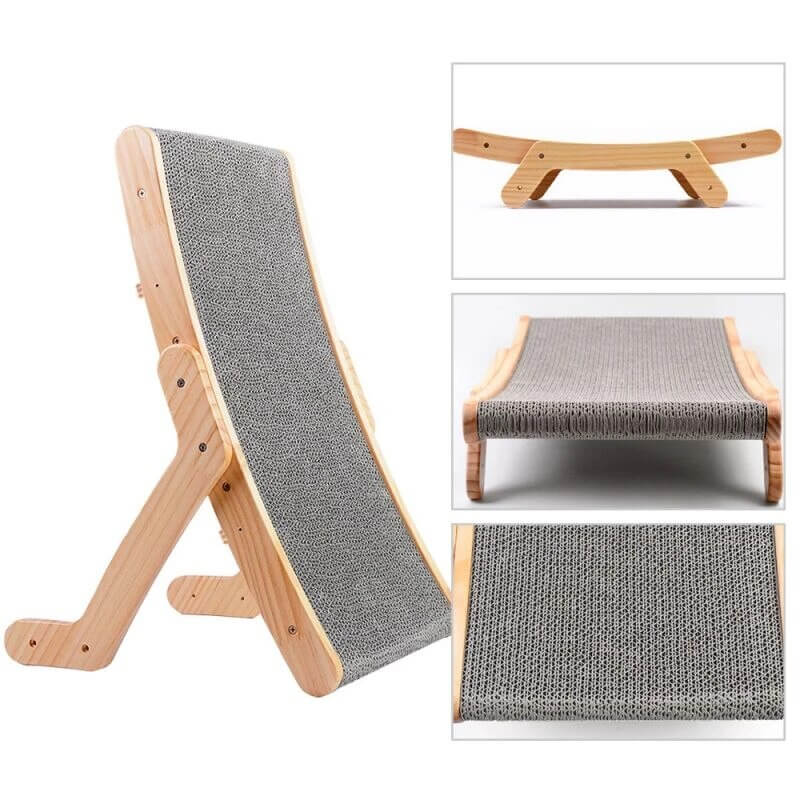 Wooden Cat Scratcher Bed bellasverige