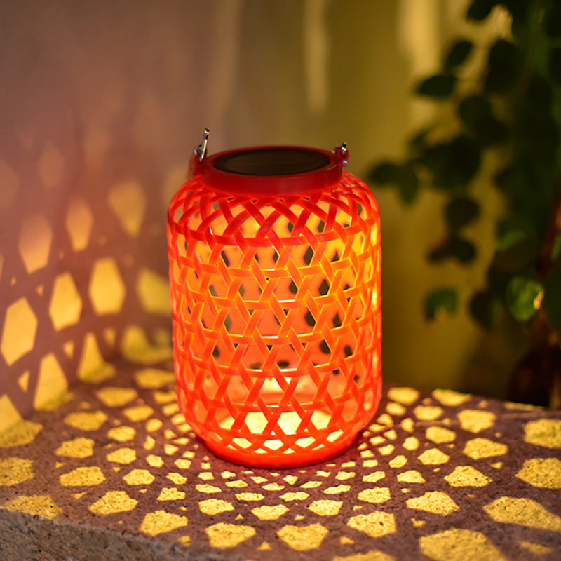 Modern vattentät Solar LED Woven Lantern MILA Sverige