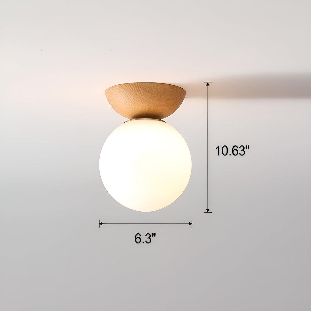 BalconyBloom Light - LED-taklampa i japansk stil Carvallo