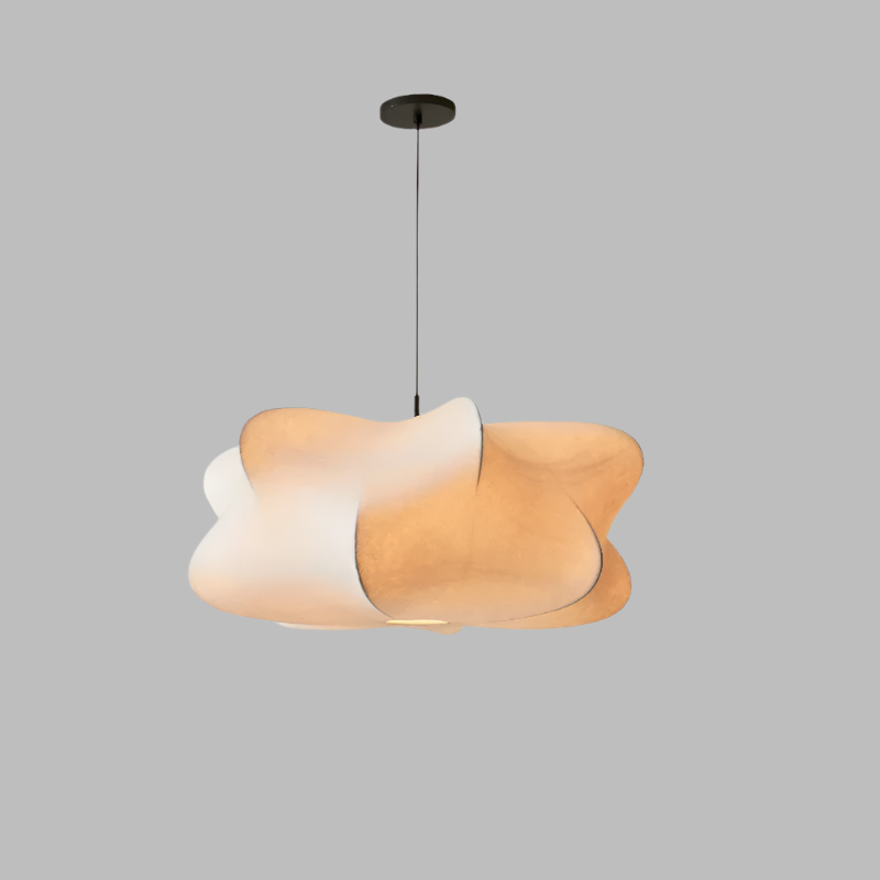 WabiSabi Silk Taklampa – Minimalistisk Japansk Pendellampa Hemnix