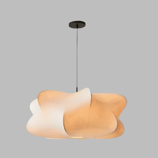 WabiSabi Silk Taklampa – Minimalistisk Japansk Pendellampa Hemnix