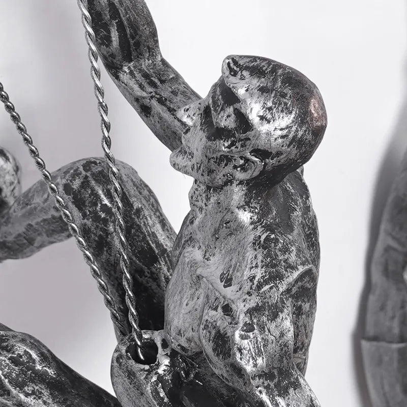 Gravity-Defying Climbers - Modern 3D-väggkonstuppsättning MILA Sverige