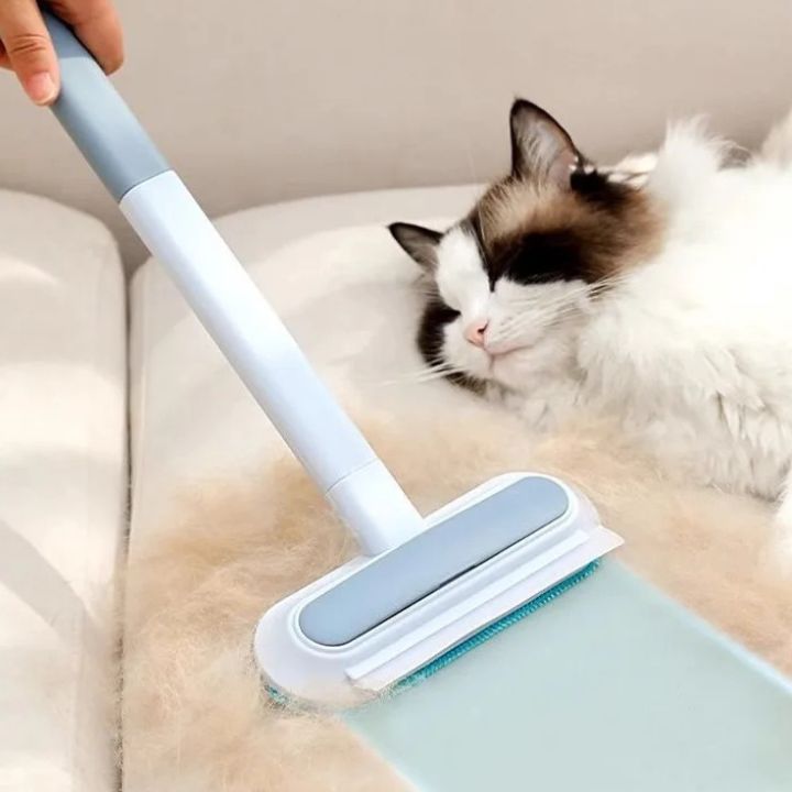 Effektivt verktyg för borttagning och rengöring av djurhår MILA Sverige