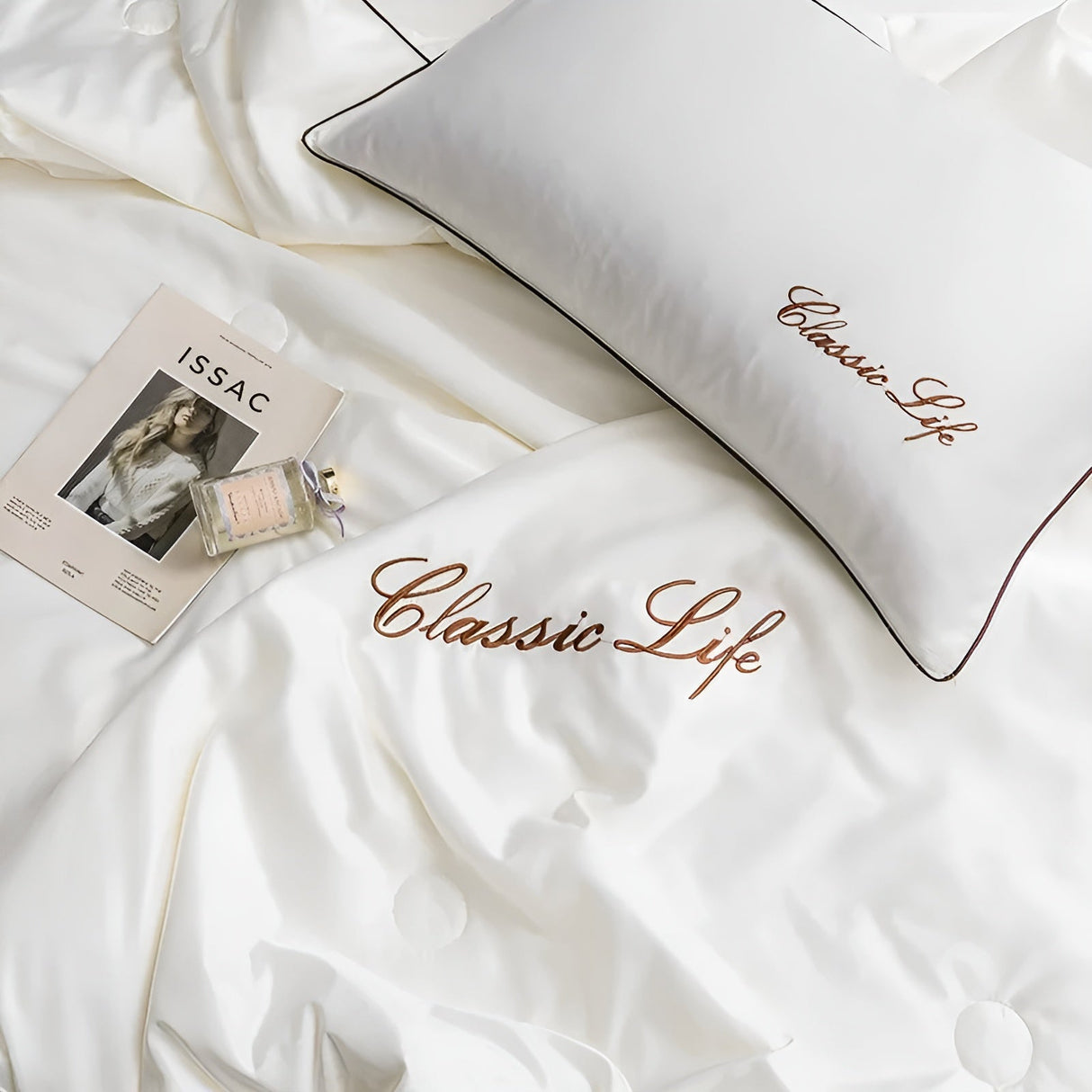 Kramig sidenfilt Carvallo