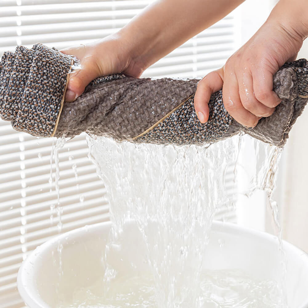 Hela säsongen Modern Tweed Vävd Chenille Anti-Halk Täcke Carvallo