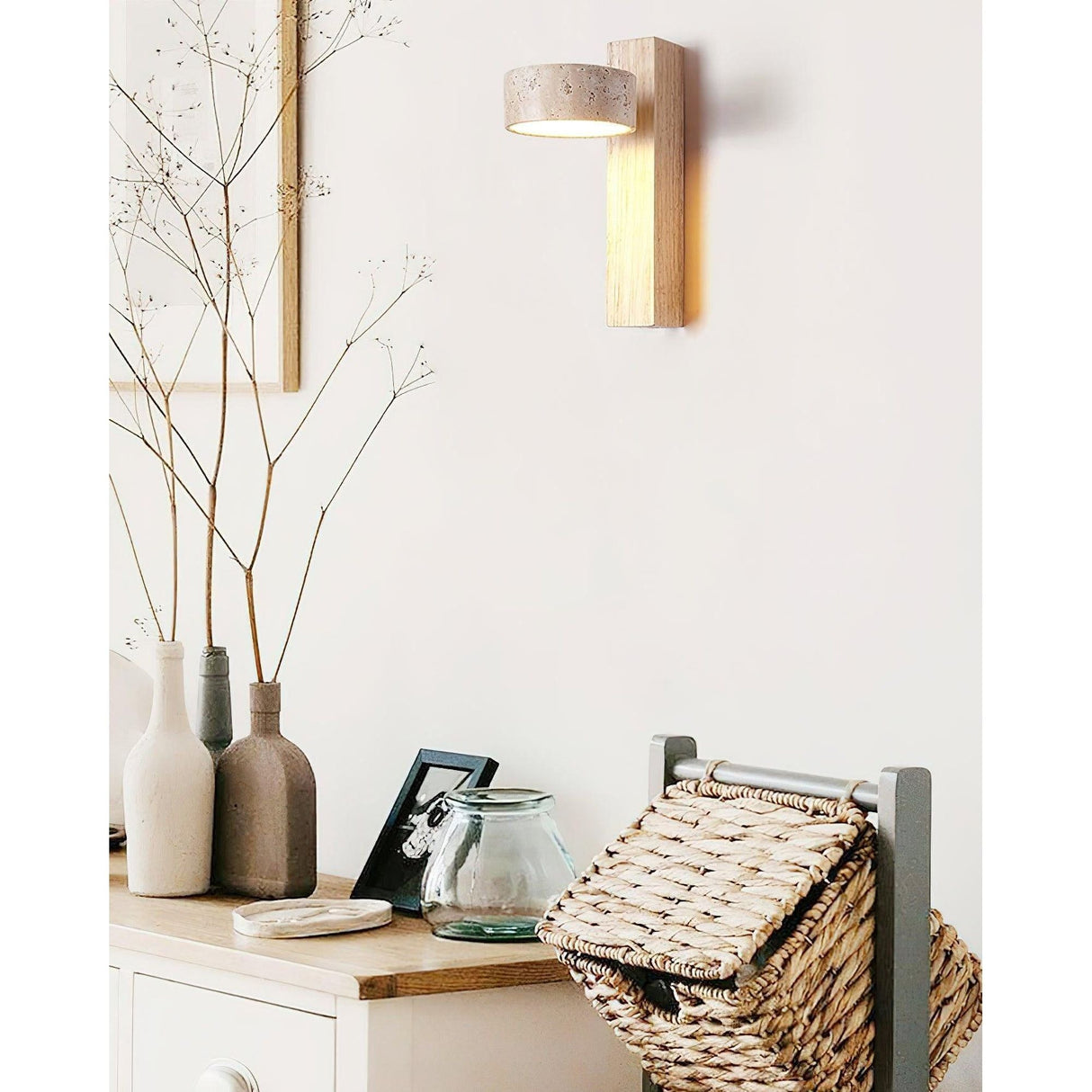 LumenAisle Light – Japansk Wabi-Sabi-vägglampa Carvallo