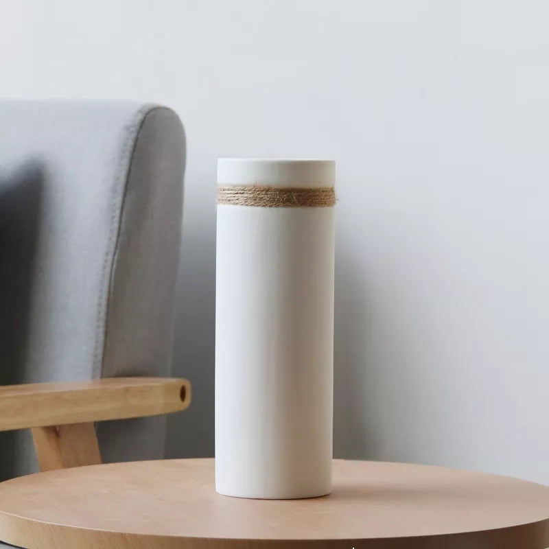 Naturlig Jute Vaas - Stilig Dekoration för Hemmet Carvallo