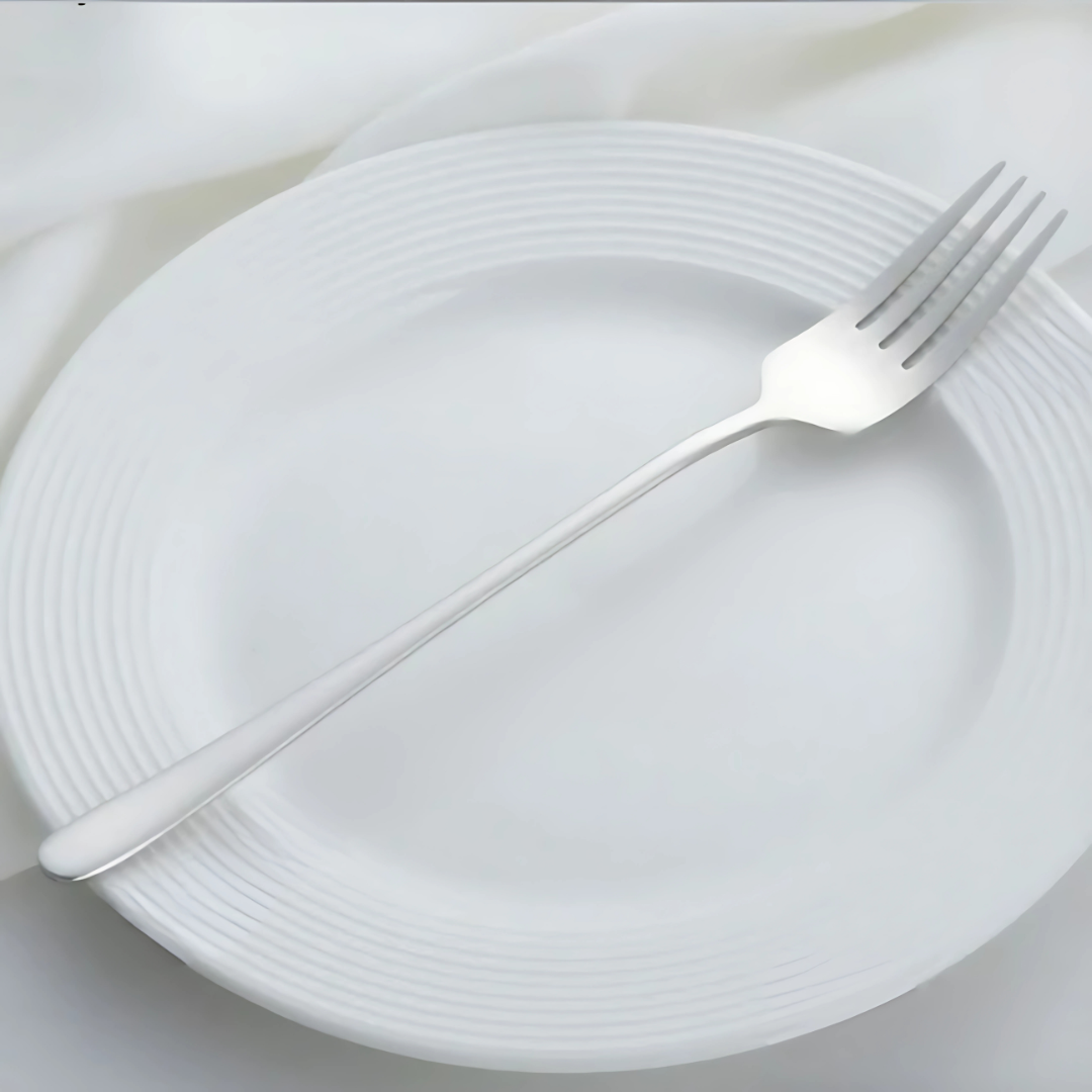 Bestickset Modern Rostfritt Stål Middagsgafflar Carvallo