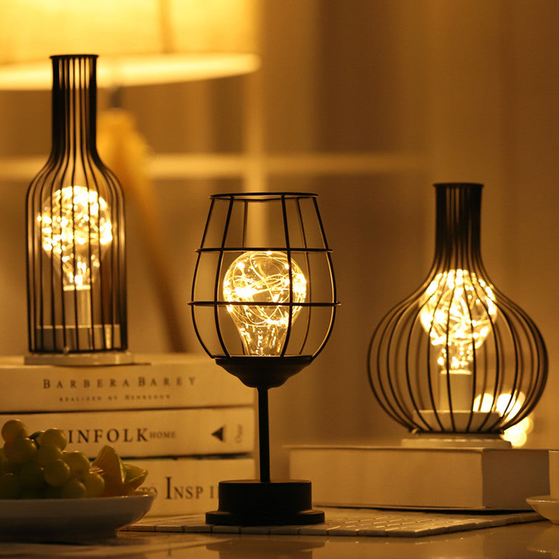 Orson Bordslampa med Karaffdesign – Bordslampa med Varmt LED Ljus i Klassisk Stil Hemnix