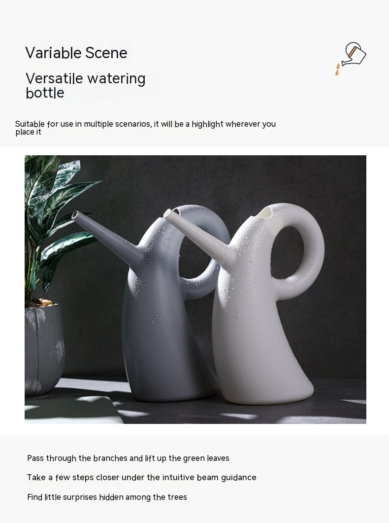 Vattendosa med förlängd kran – Elegant design för exakt vattning Carvallo