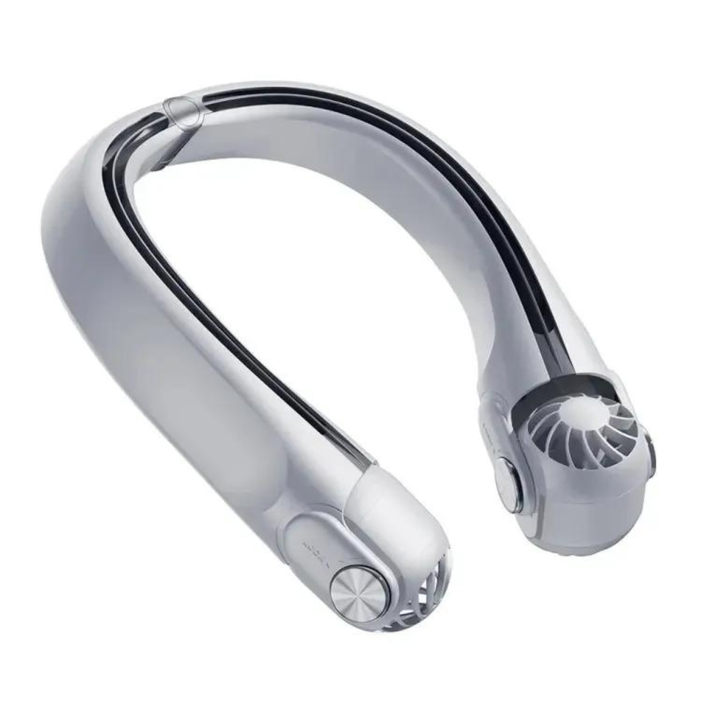 Luxora Bärbar Uppladdningsbar Sommar Resekylfläkt för Nacken Carvallo