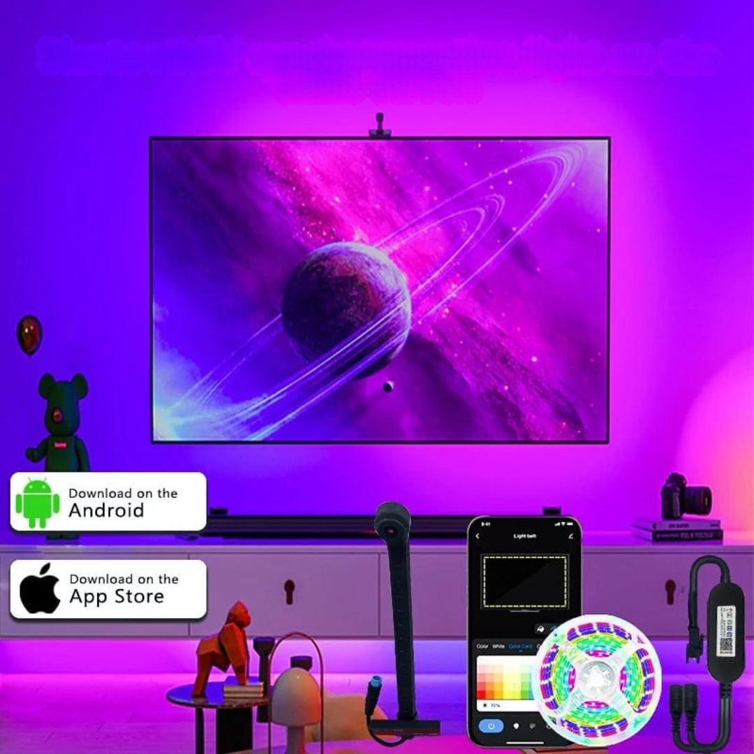 ColorCast – Synkroniserad LED-list för TV-skärmar Carvallo