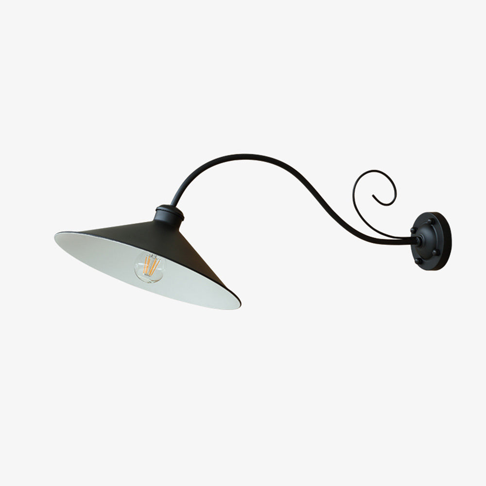 Vattentät Vintage-stil Utomhusljusarmatur, IP65 Carvallo