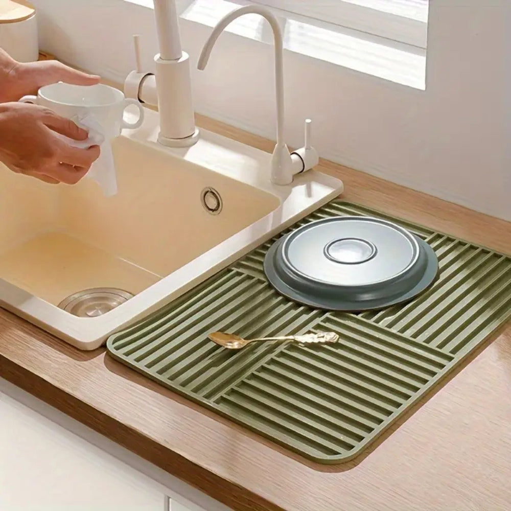 Ribbed Foldable Multipurpose Drying Mat Carvallo