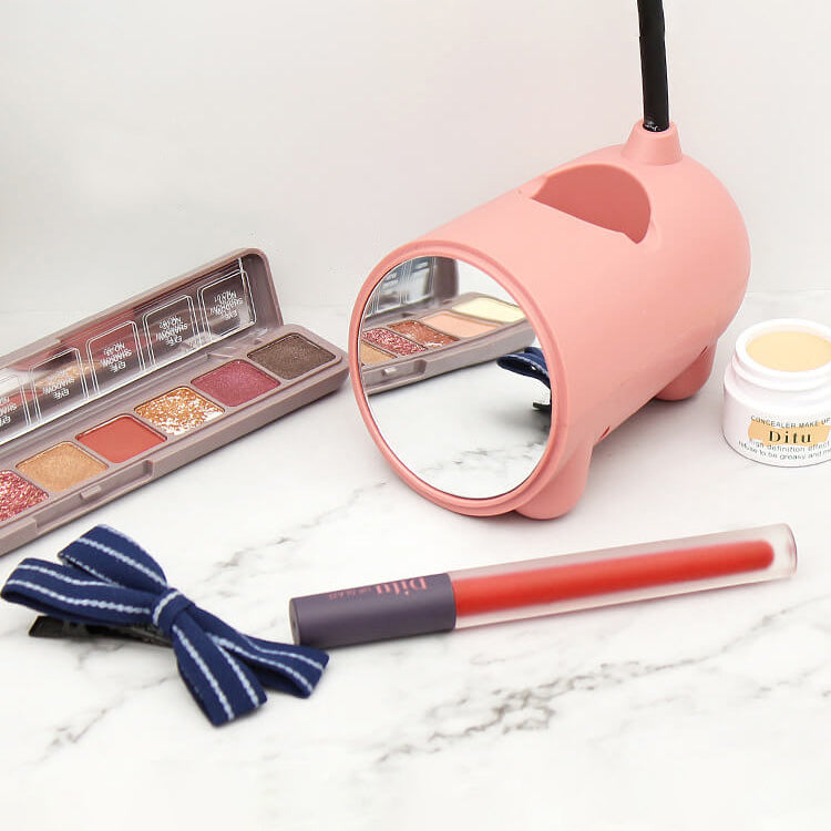 Cartoon Creative Rabbit LED Touch USB-pennhållare skrivbordslampa MILA Sverige