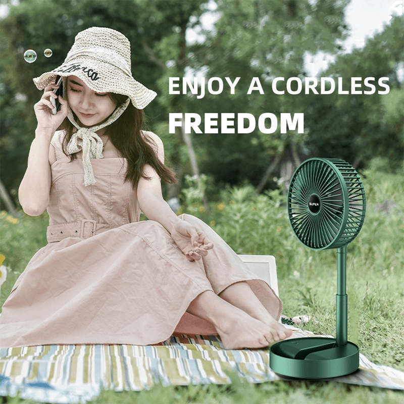 Hopfällbar Teleskopisk Fläkt-Personligt-BB-Hemnix