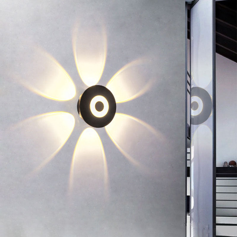 Skandinavisk utomhus LED vägglampa MILA Sverige