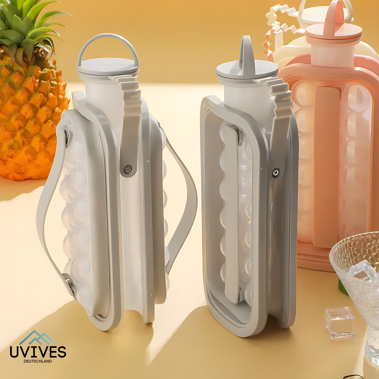 Carvallo – Den stiliga glasskule-maskinflaskan! Carvallo