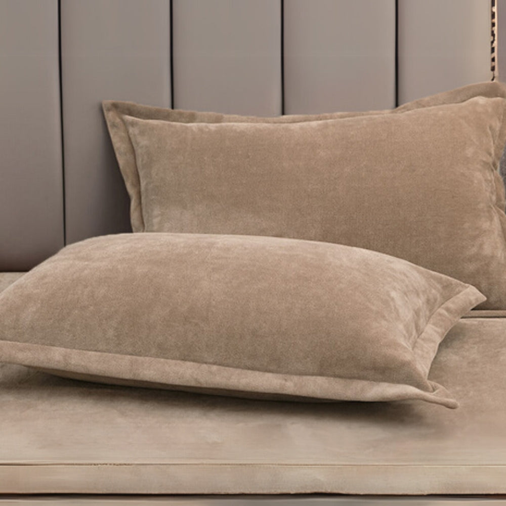 leece Kuddöverdrag (2 st) – Lätta, Mjuka & Maskintvättbara Carvallo