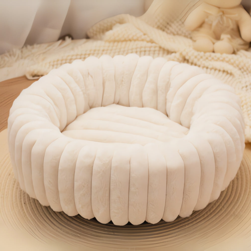 Mysig Haven Round Pet Bed - ultimat komfort MILA Sverige