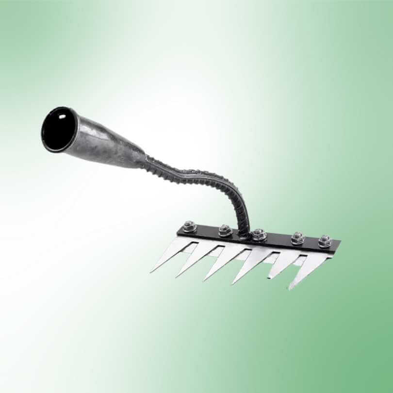 NordStål RootTool - Slitstark och Rostbeständig Ogräskratta-Trädgård-BB-6-tänder-Hemnix