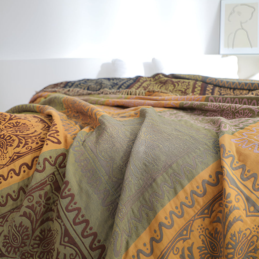 Mandala Fringad Kasttraste Carvallo