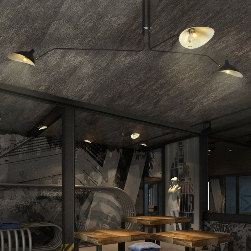 Modern Svart Hänglampa med Ankor - 2/3/5 Ljus Carvallo